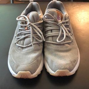 Gray ryka walking shoes